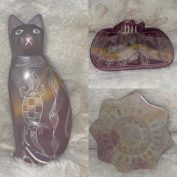 Other - Bundle of 3 Soap Stone Items